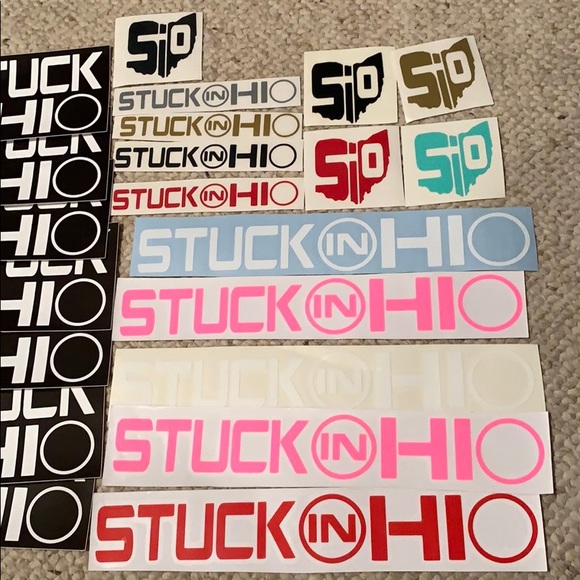 Stuck In Ohio Stickers - Picture 2 of 4